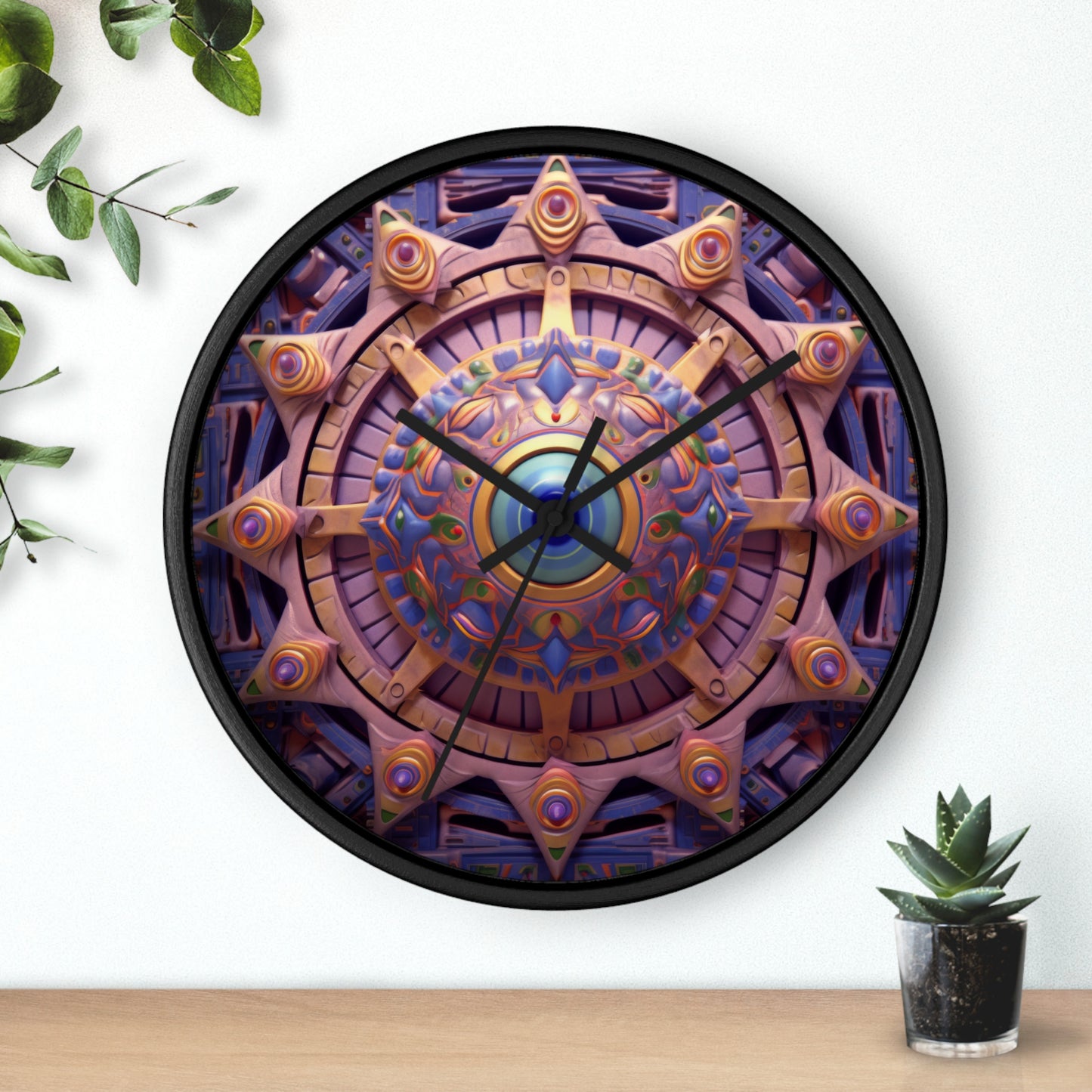 Cosmic Jewel Timekeeper - Wall Clock