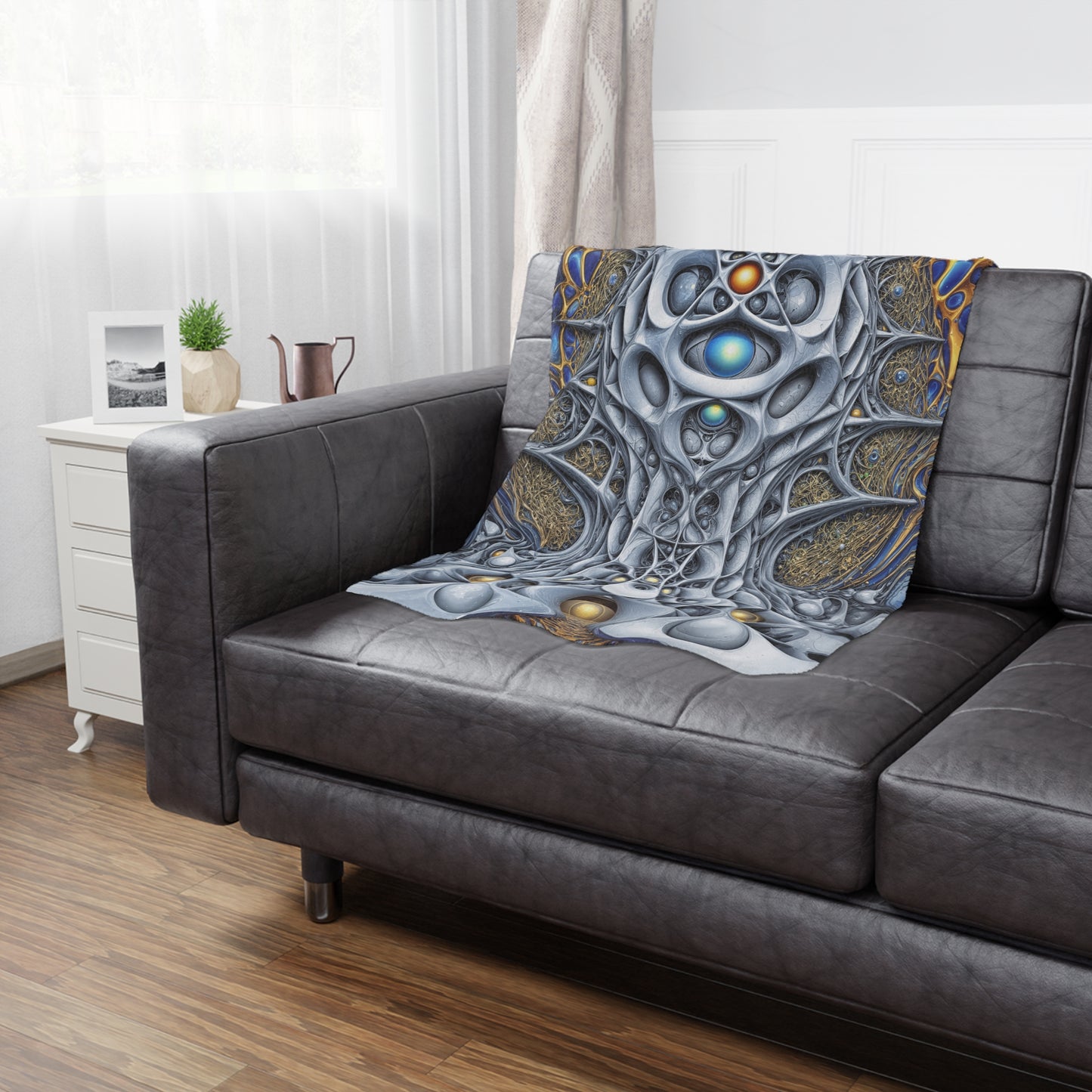 Pillar of the Radiant Veil - Minky Blanket