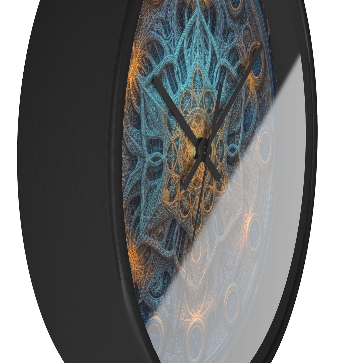 Ethereal Wheel of Luminescence - Wall Clock