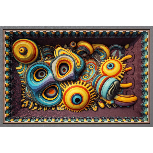 Radiant Echoes of Solstice - Rug