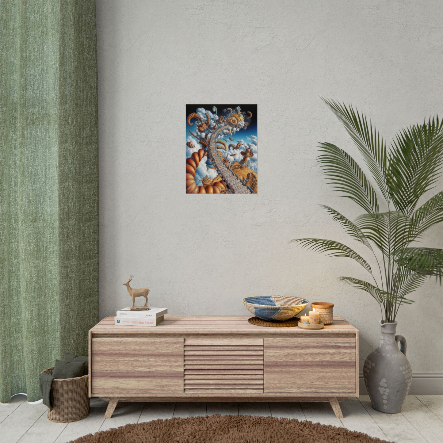 Nimbusward Pilgrim Trail - Rolled Poster