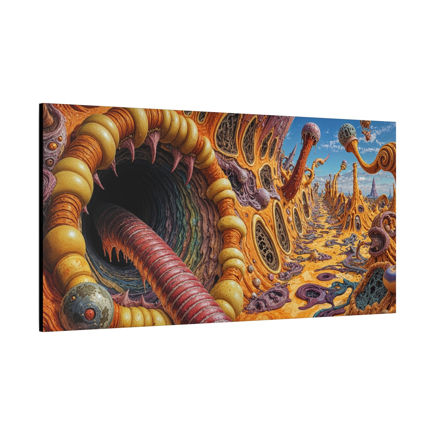 Unsaid Echo Passage - Canvas Print