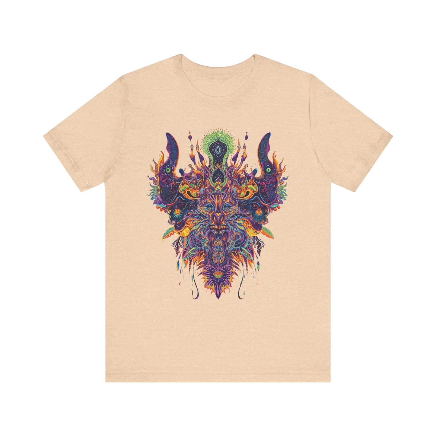 Neural Bloom Ascendant - Short Sleeve Jersey Tee (Unisex)