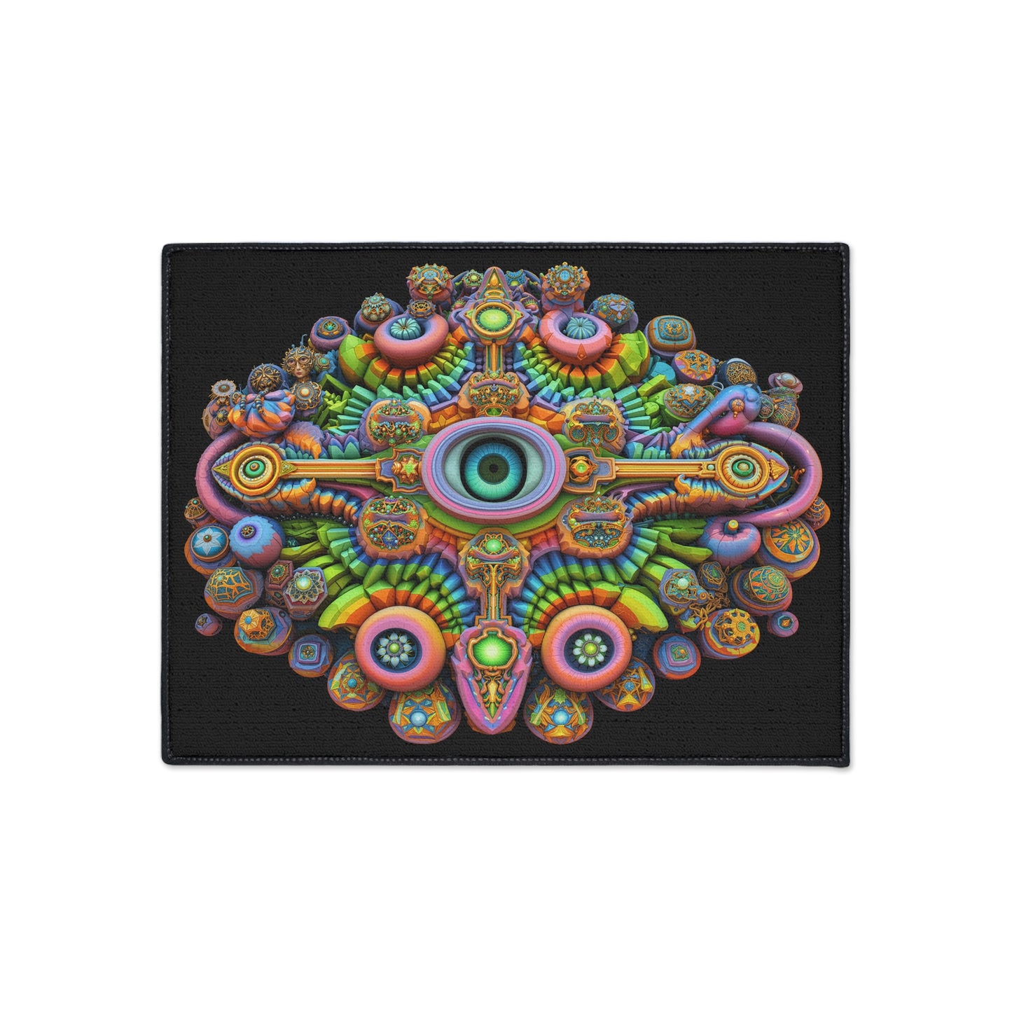 Galactic Eye of Harmony - Heavy Duty Floor Mat