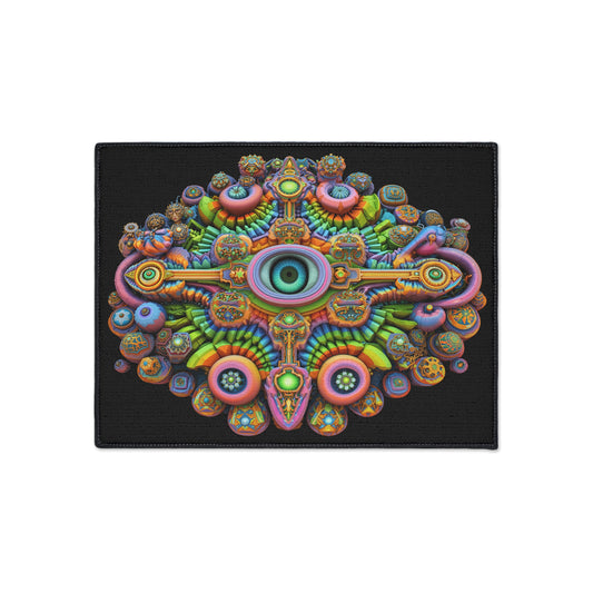 Galactic Eye of Harmony - Heavy Duty Floor Mat