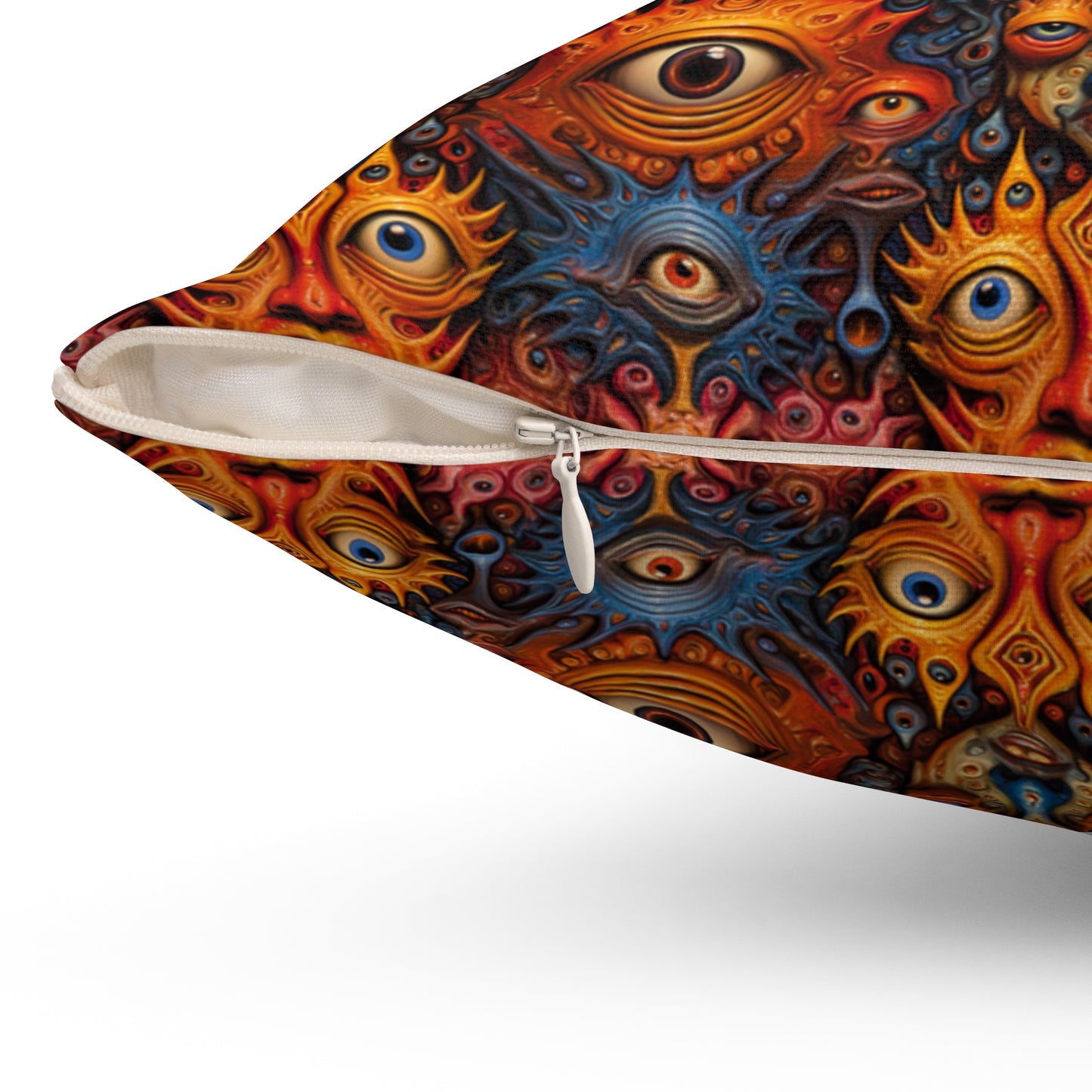 Fiery Visage of Eternity - Pillow