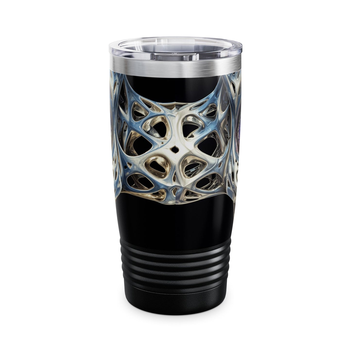 Luminous Gaze of Twisted Realms - Stainless Steel Tumbler