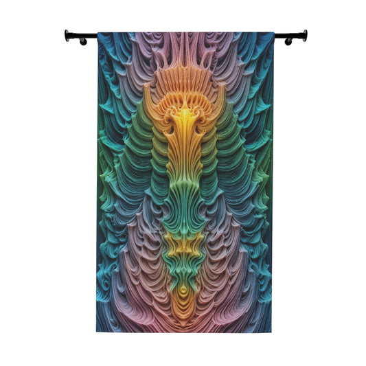 Luminescent Veil of Harmony - Window Curtains