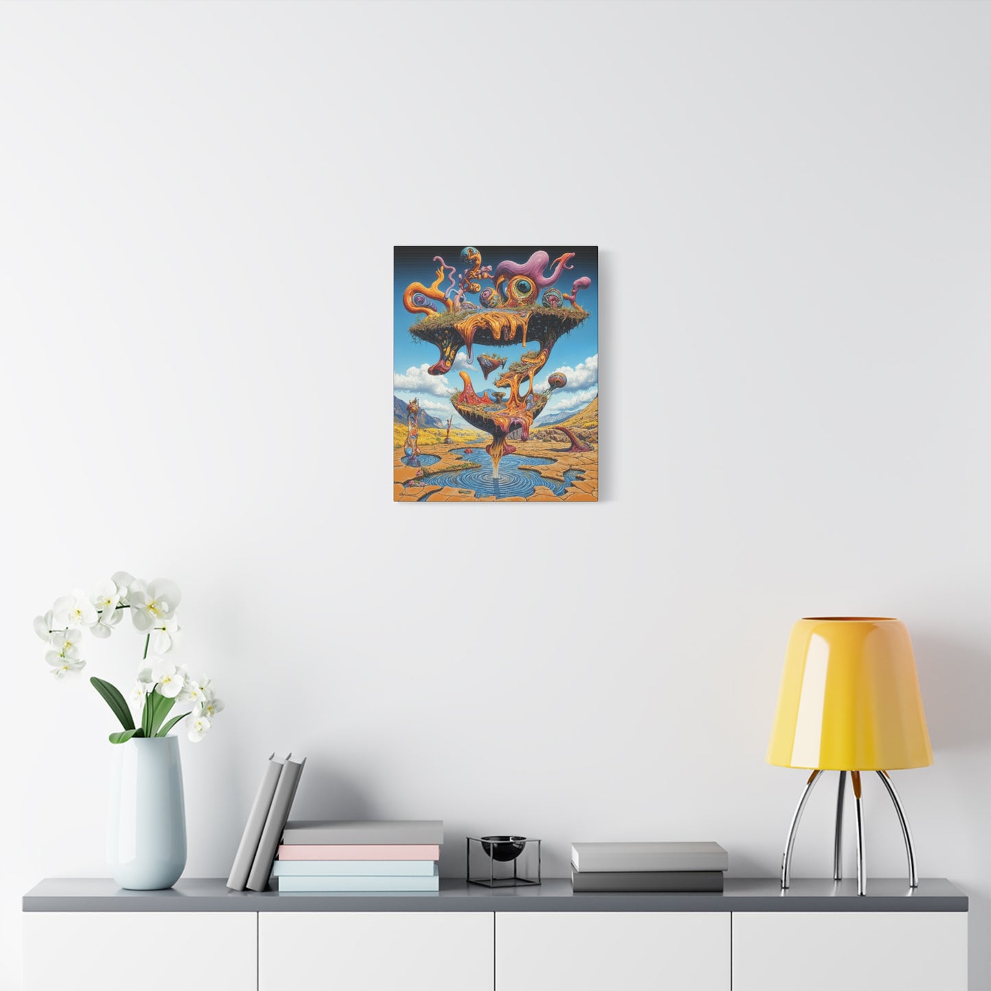 Mnemonic Cascade - Canvas Print