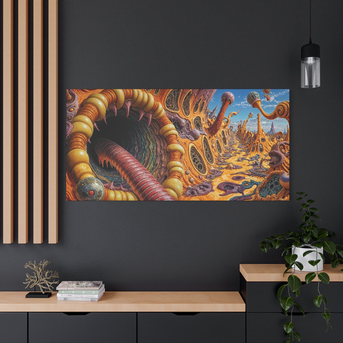 Unsaid Echo Passage - Canvas Print