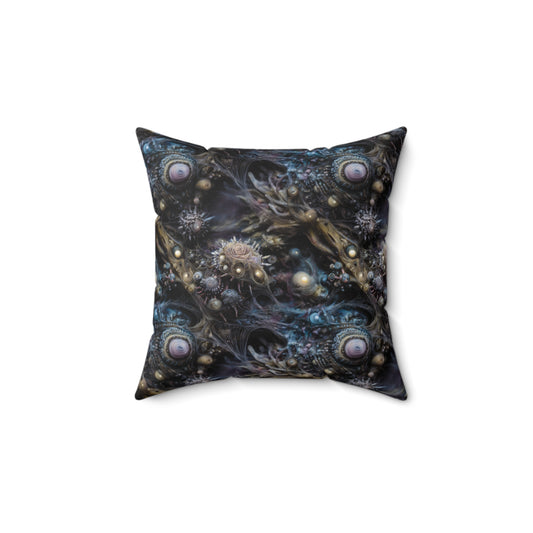 Nebulous Weave of Secrets - Pillow (Faux Suede)