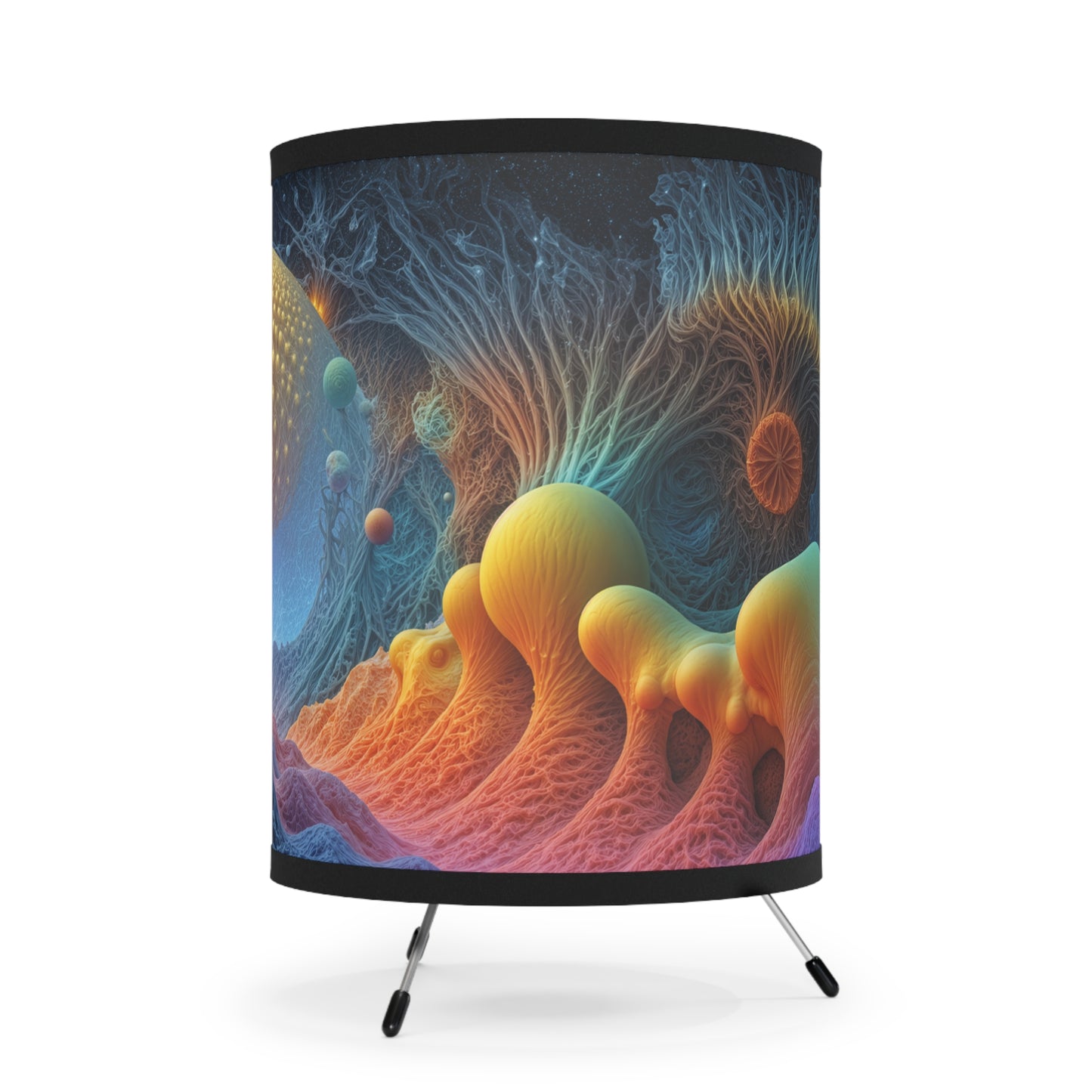 Celestial Grove of Lumina - Tripod Lamp