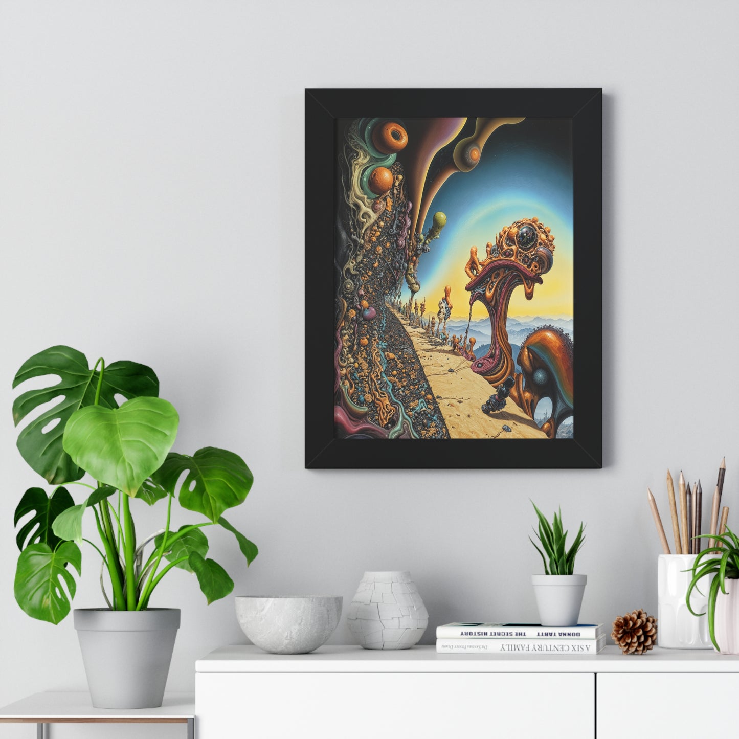 Echo Ridge Canticle - Framed Art Print