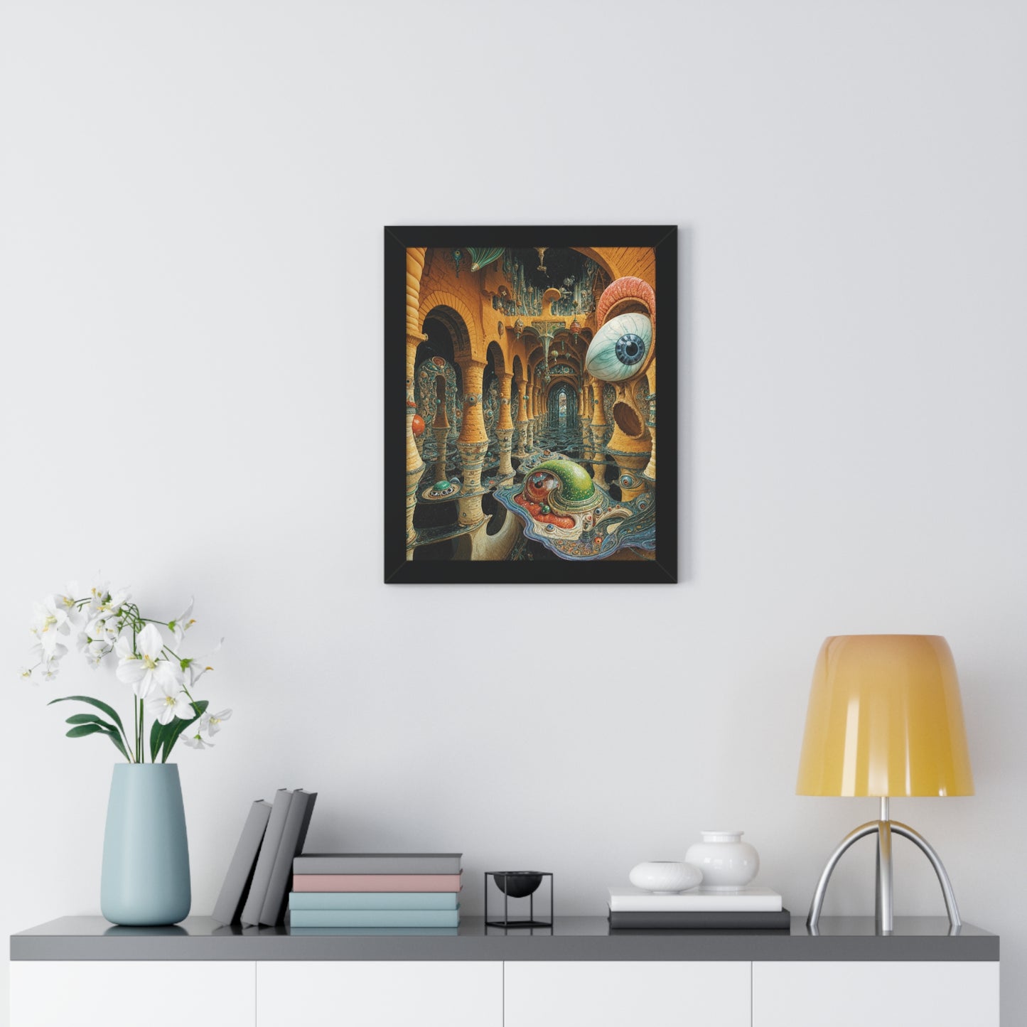 Spirewoven Canticles - Framed Art Print