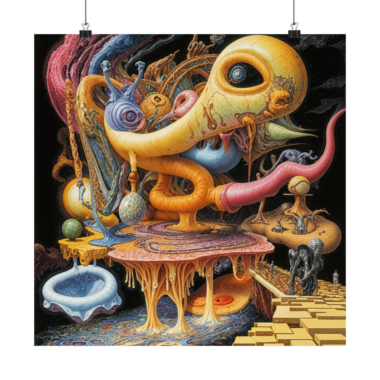 Osmotic Pulse Conduit - Matte Finish Poster