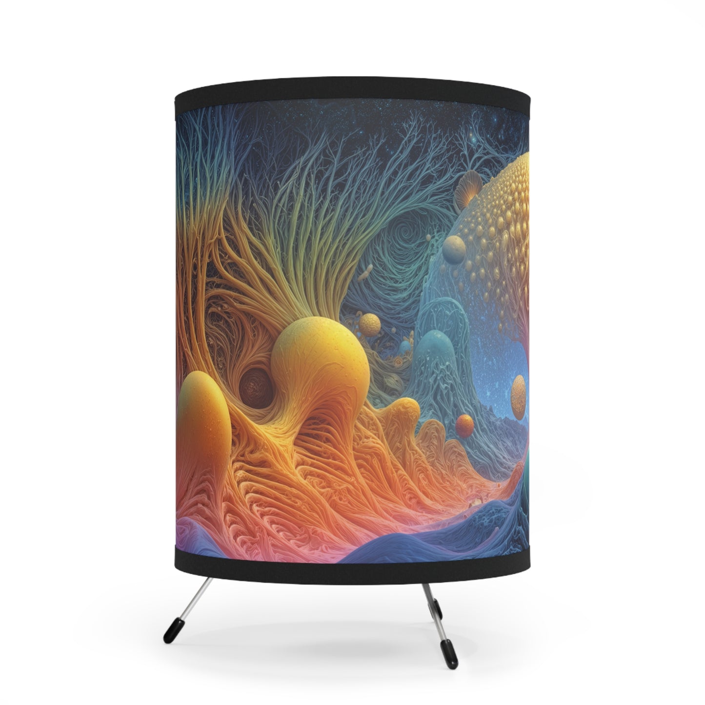 Celestial Grove of Lumina - Tripod Lamp
