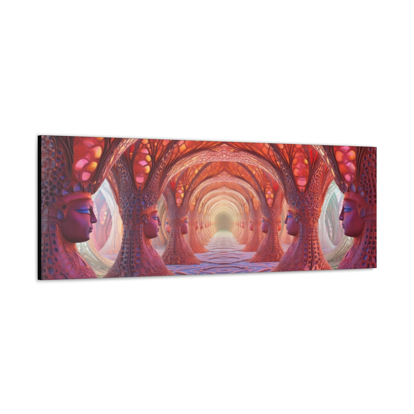 Enchanted Circuit Garden - canvas print