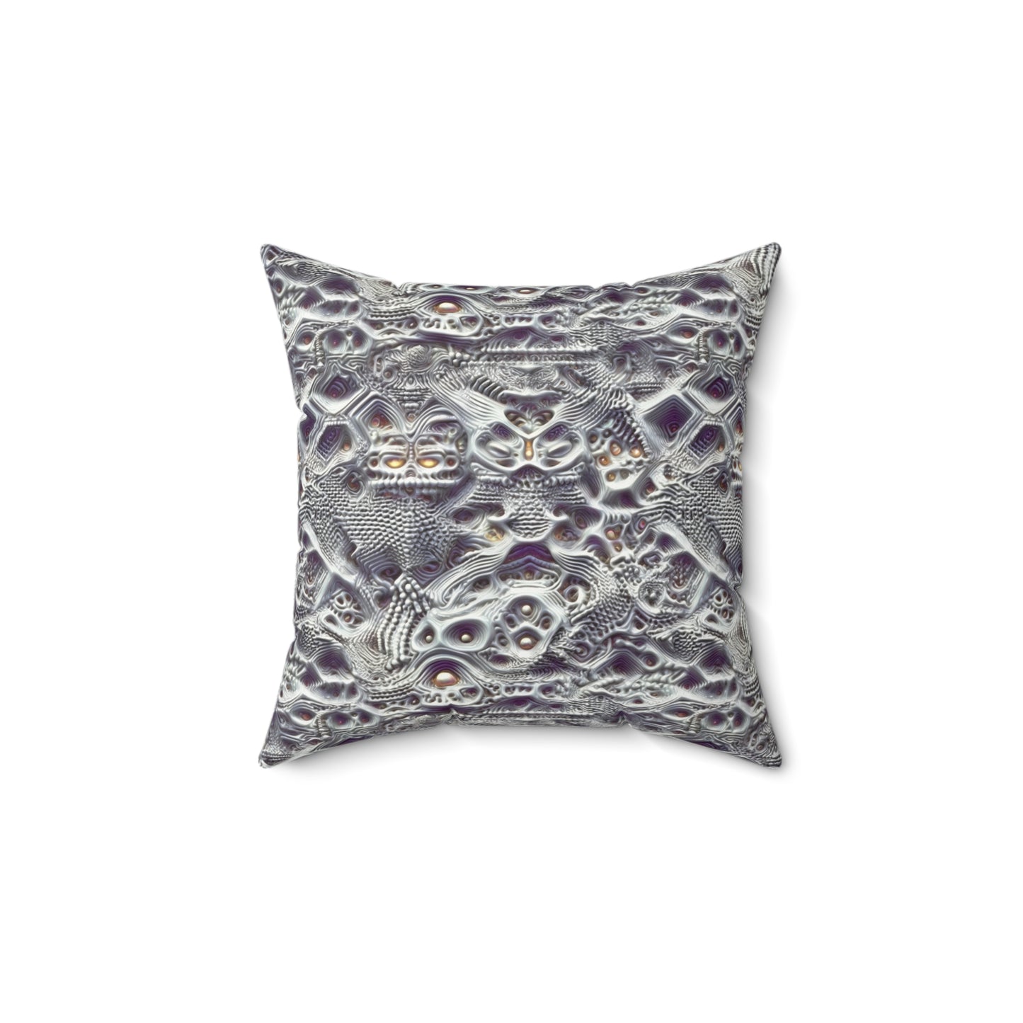 Mystic Tapestry of Echoes - Pillow (Faux Suede)
