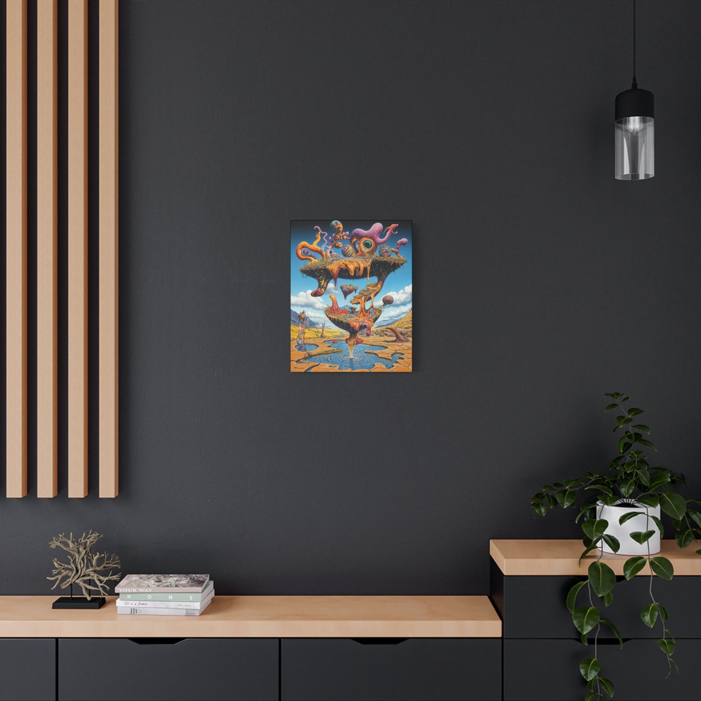 Mnemonic Cascade - Canvas Print