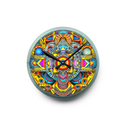 Chromatic Vortex of Eternity - Wall Clock