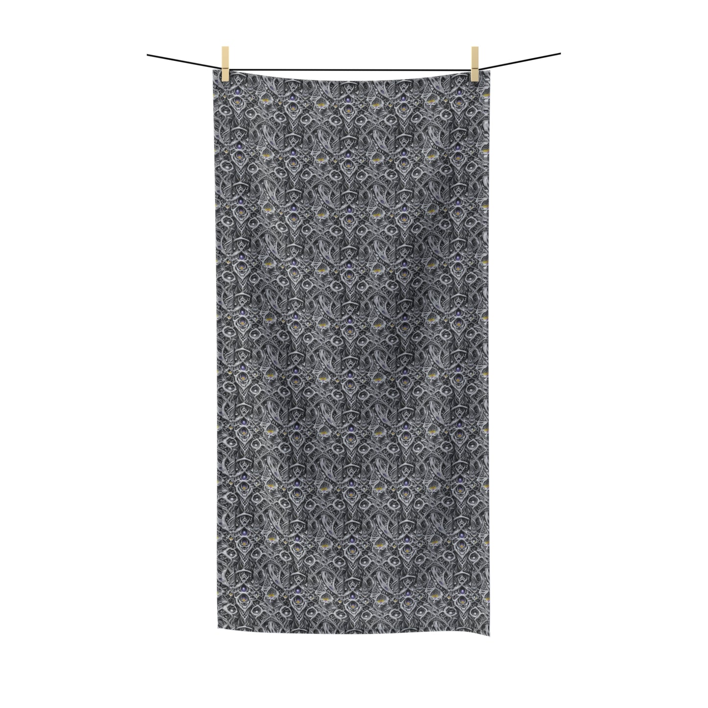 Veil of Twisted Runes - Bath Towel
