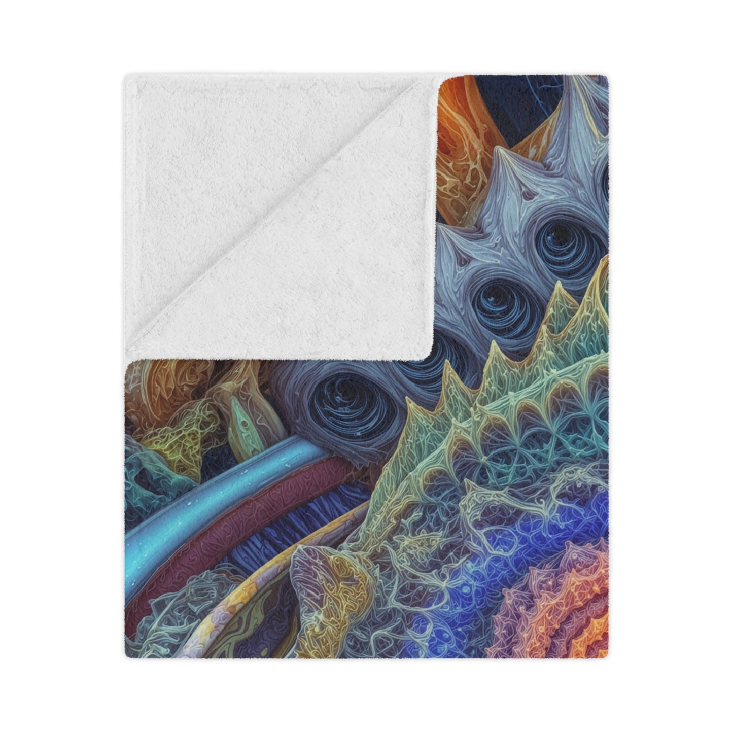 Lotus of the Eternal Dawn - Minky Blanket