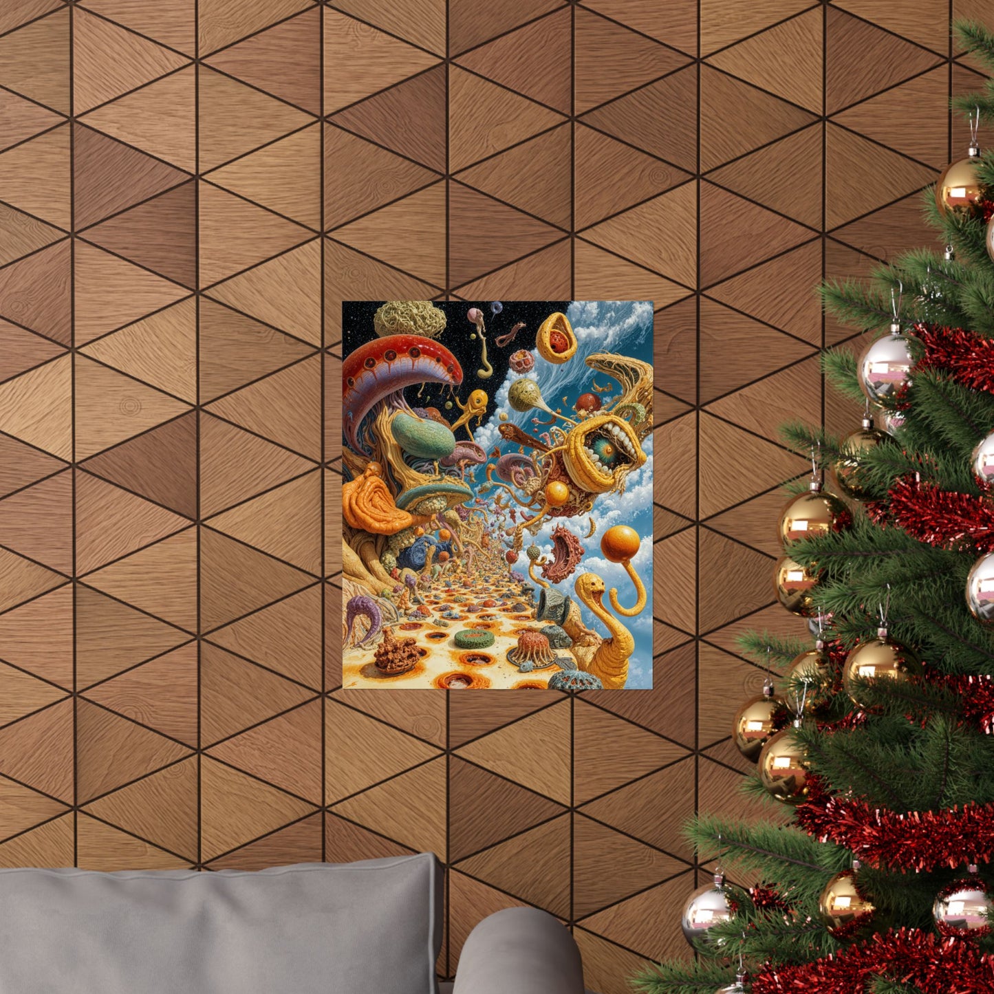 Sporestorm Cartography - Matte Finish Poster