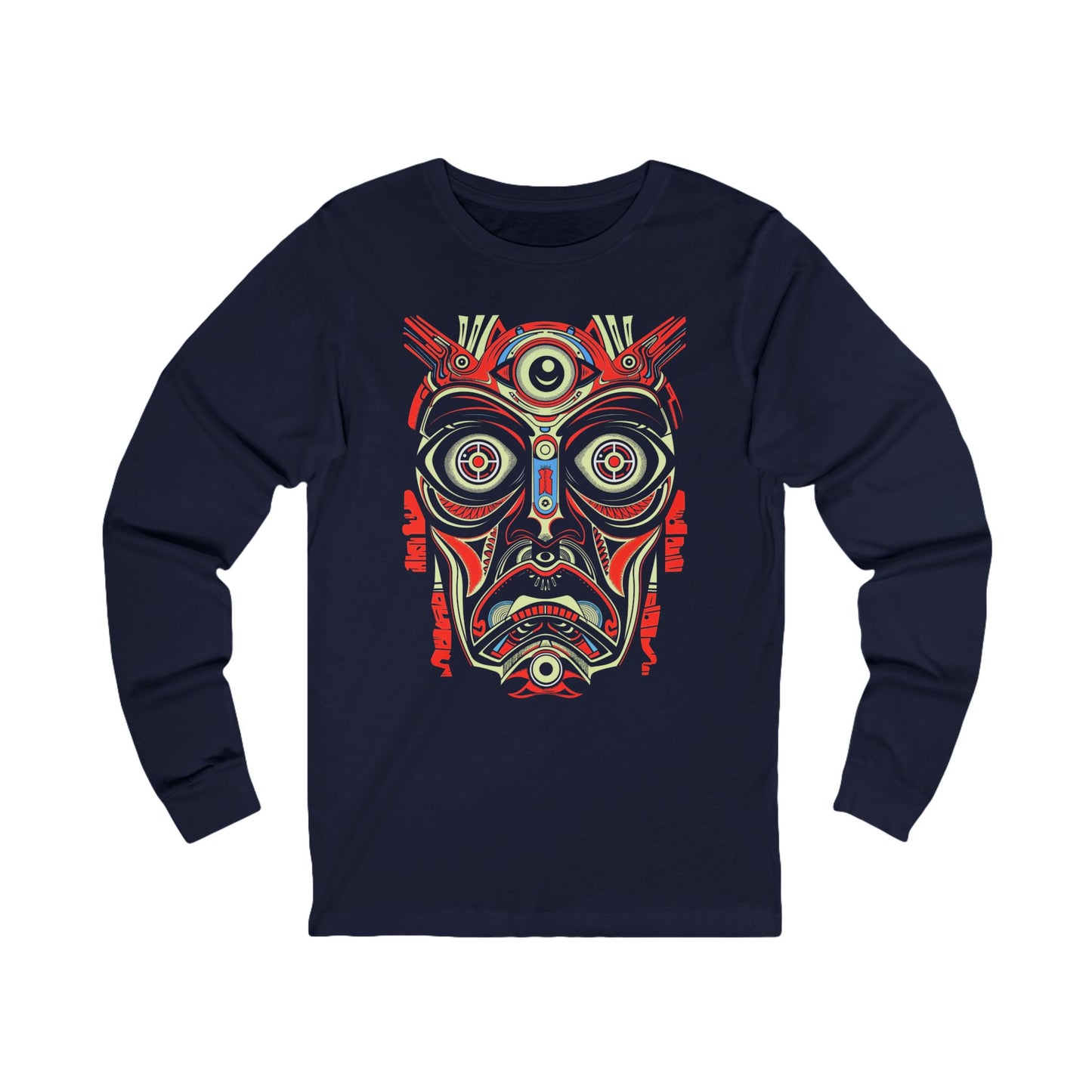 Crimson Totem of Revelation - Long Sleeve Jersey Tee (Unisex)