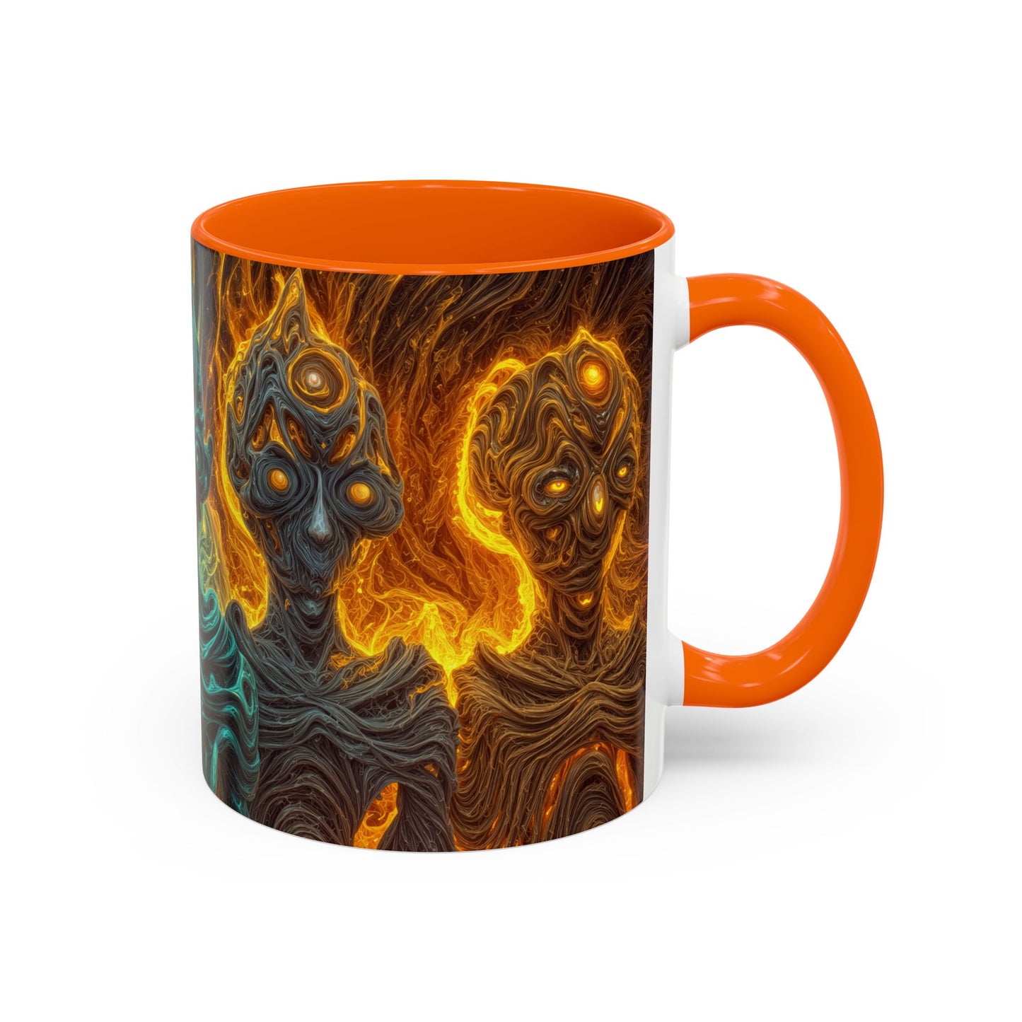 Ethereal Guardians of Luminescence - Coffee Mug 15oz