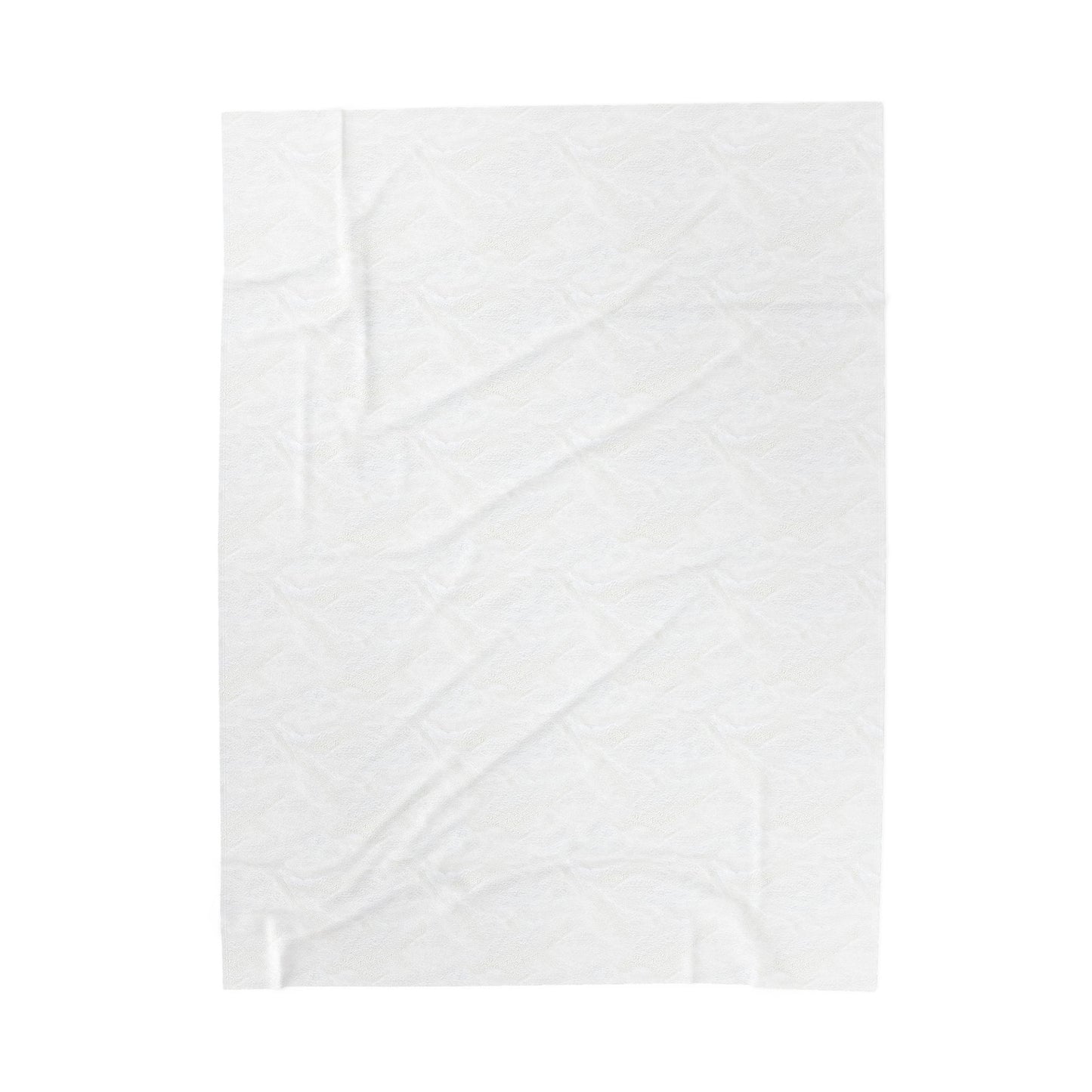 Eye of the Eternal Bloom - Velveteen Plush Blanket