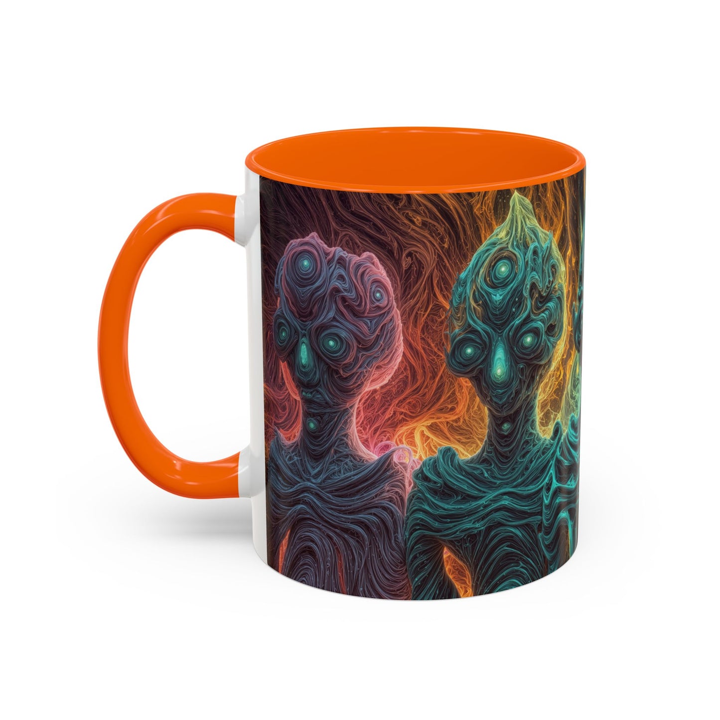Ethereal Guardians of Luminescence - Coffee Mug 15oz
