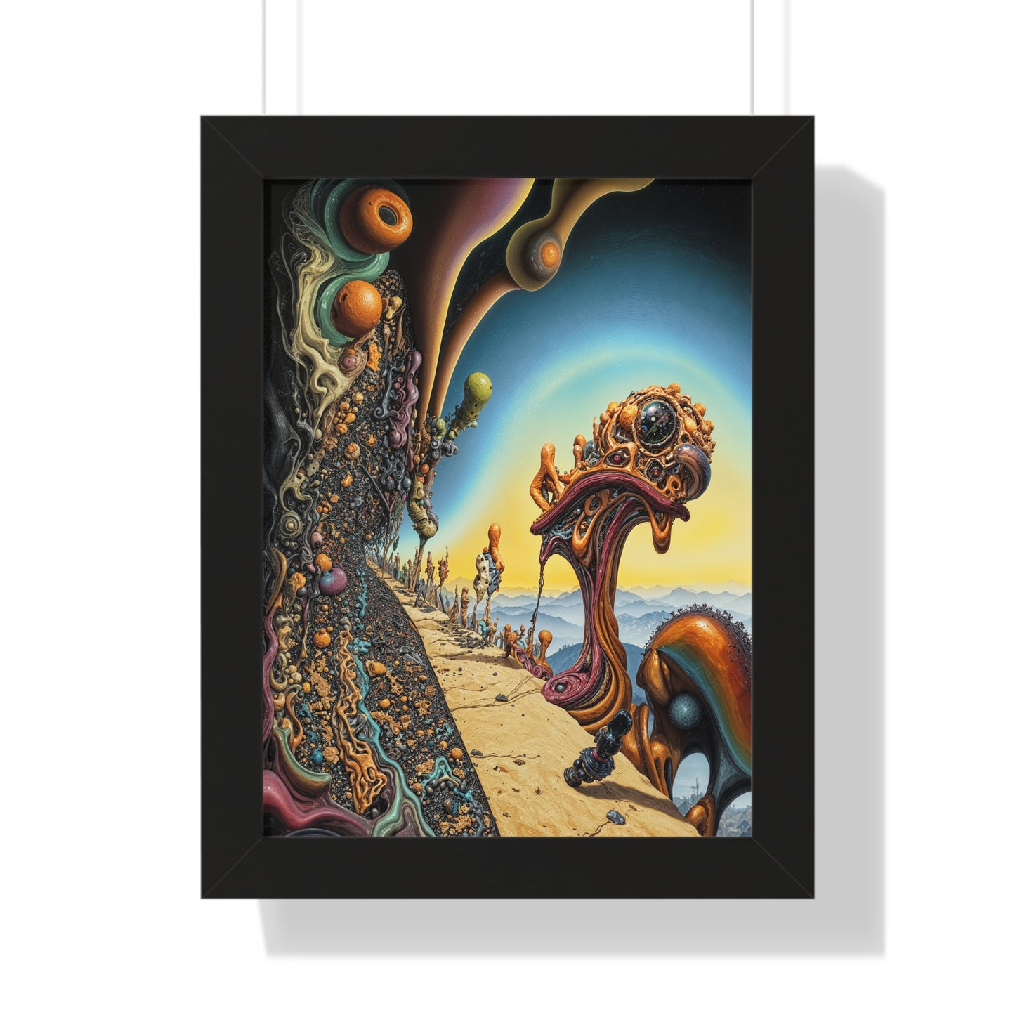 Echo Ridge Canticle - Framed Art Print