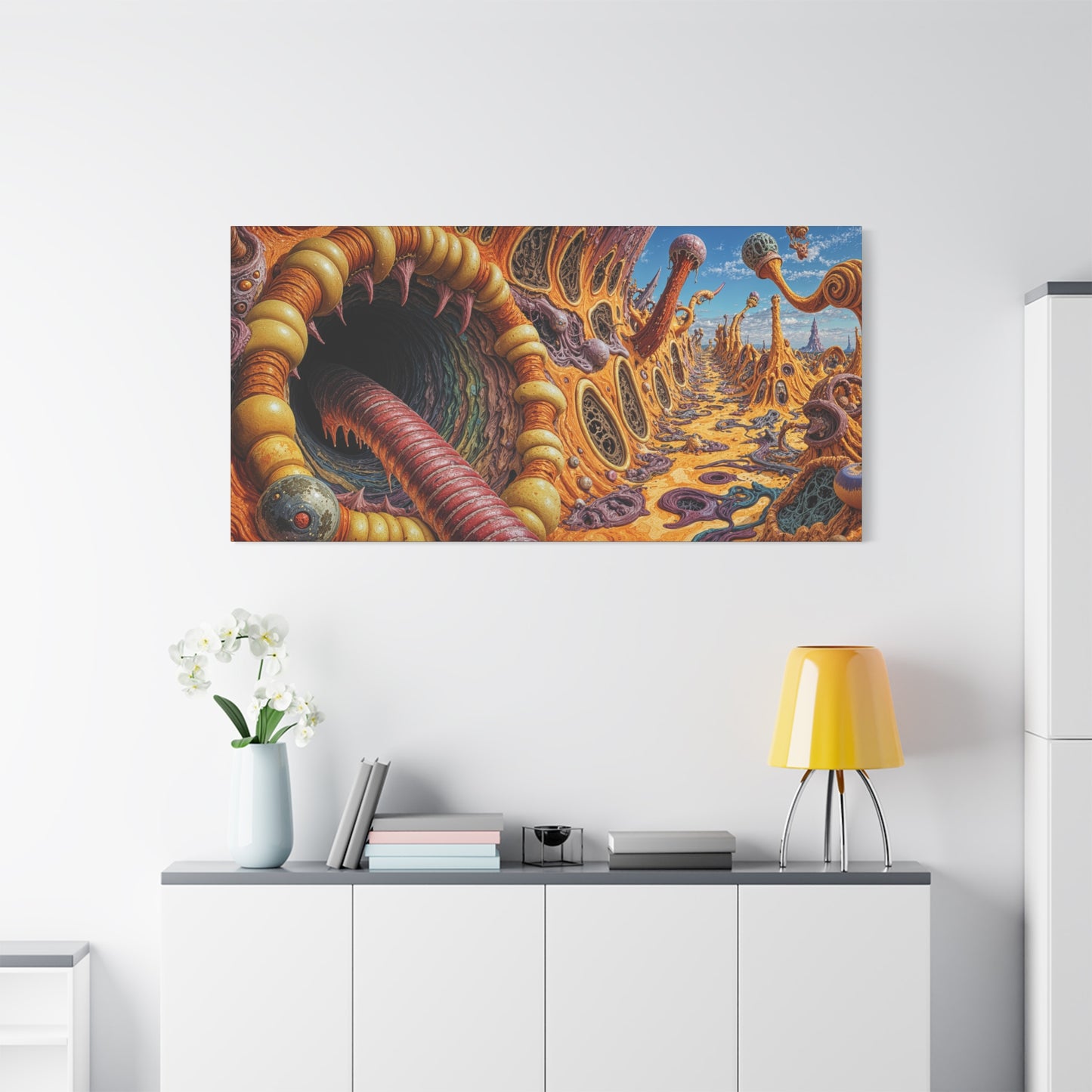 Unsaid Echo Passage - Canvas Print