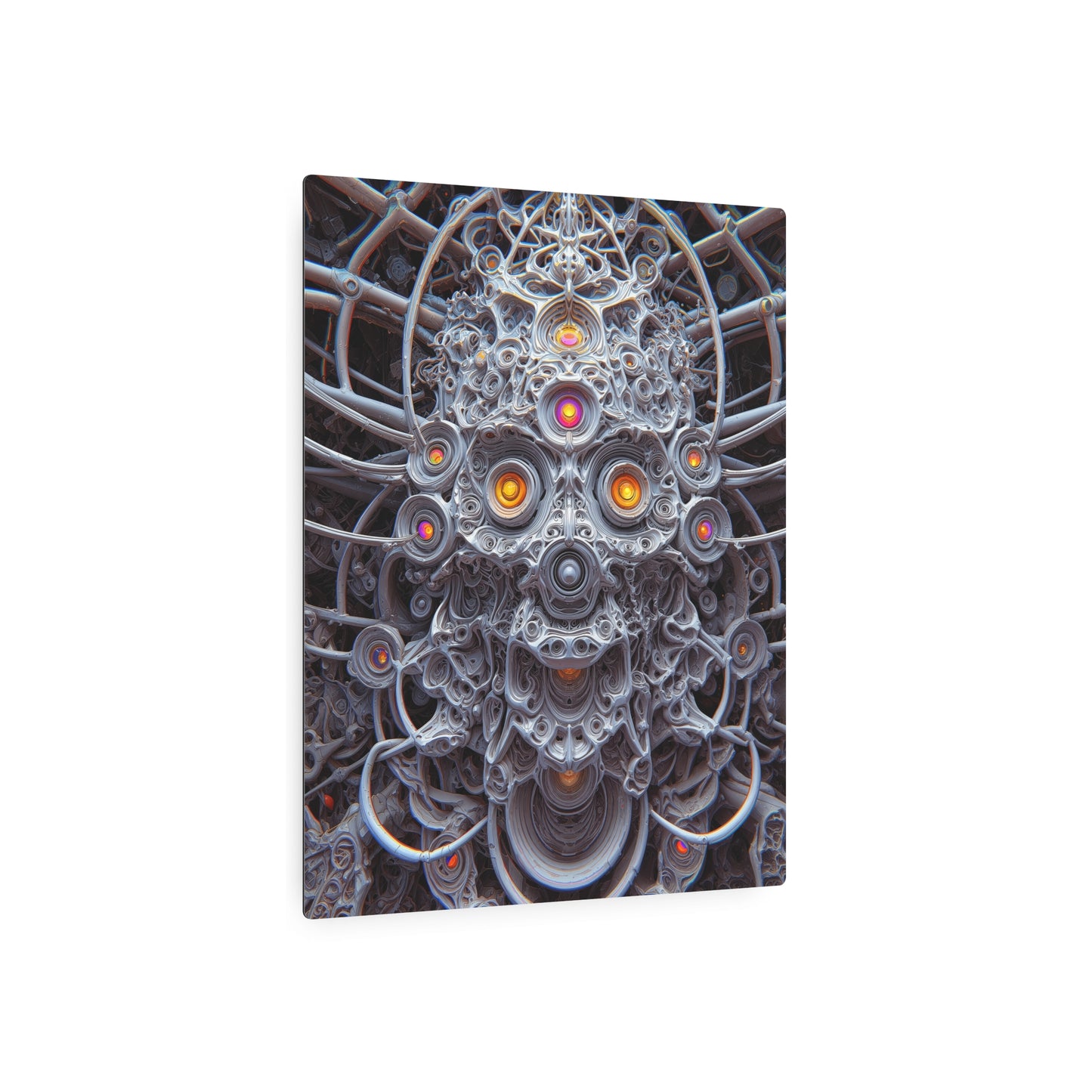 Oscillating Spire Testament - Metal Print