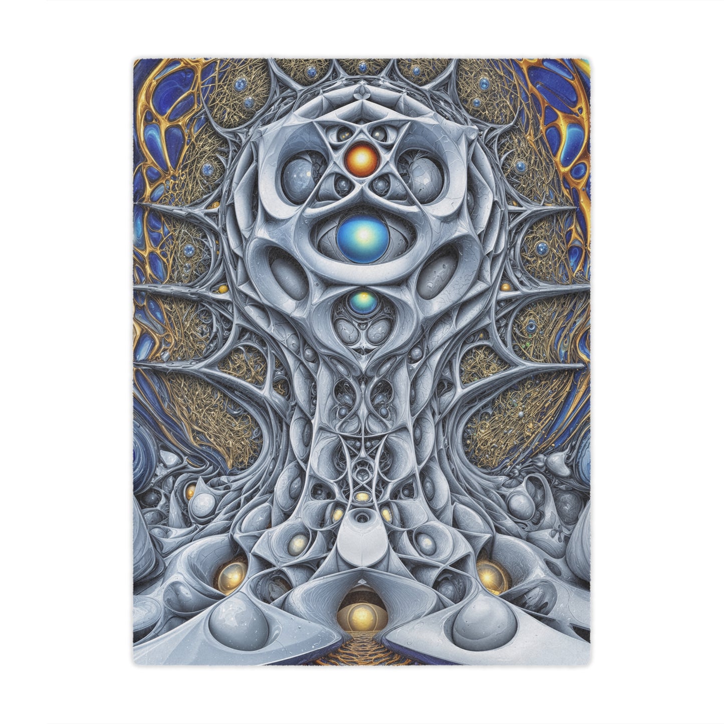 Pillar of the Radiant Veil - Minky Blanket