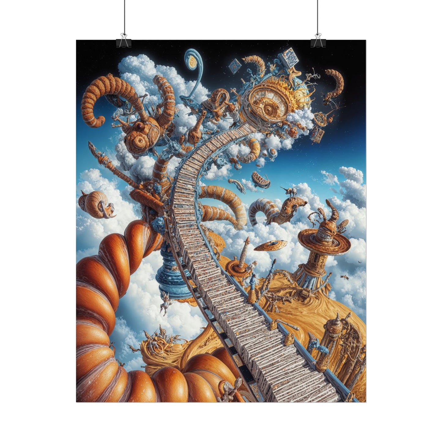 Nimbusward Pilgrim Trail - Rolled Poster