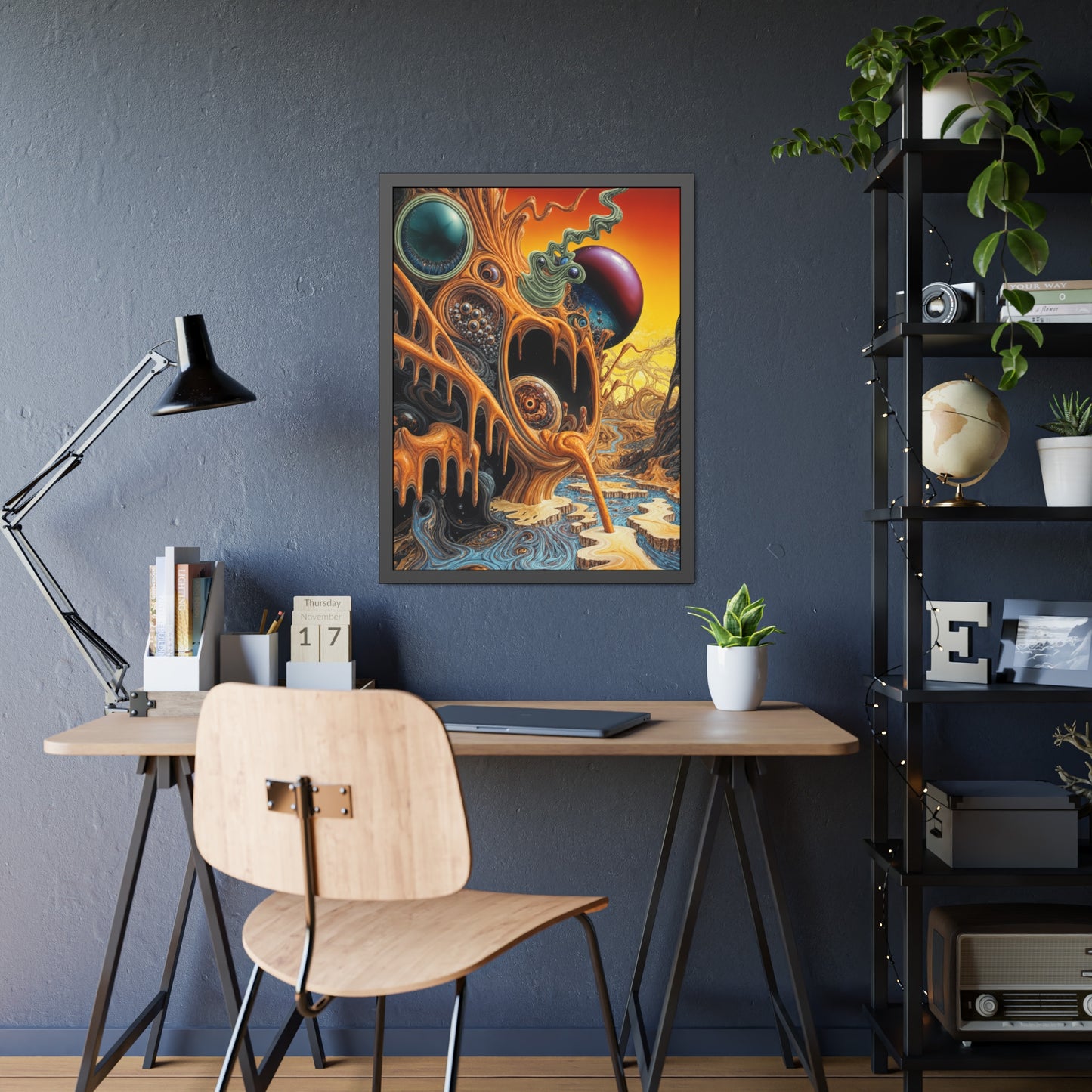 Symbiote Erosion Sequence - Framed Art Print