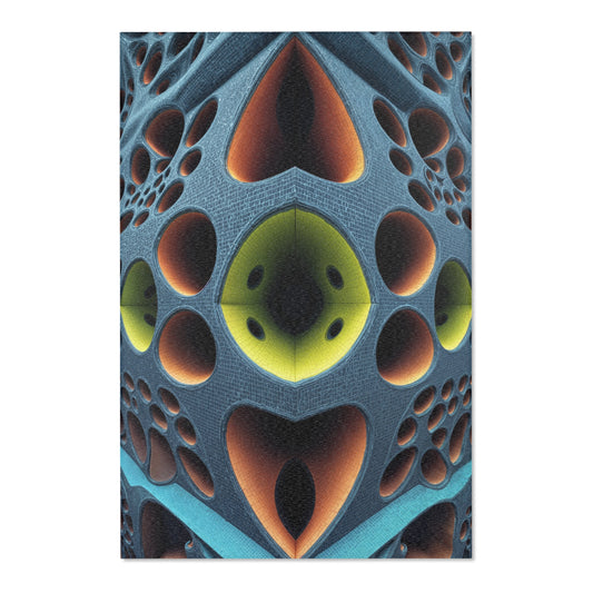 Celestial Echoes of Resonance - Area Rug