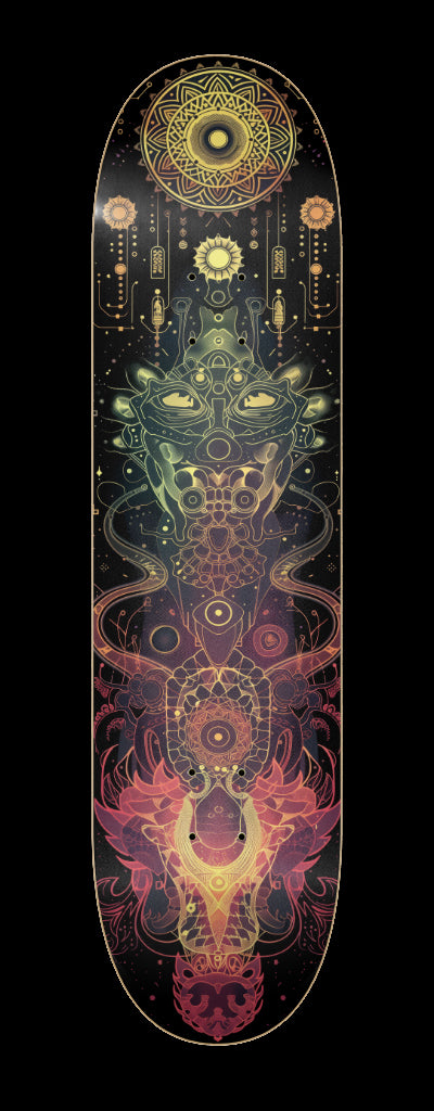 Chakral Glow - Skate Deck