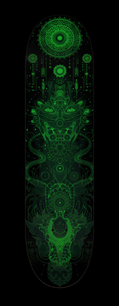 Chakral Glow - Skate Deck