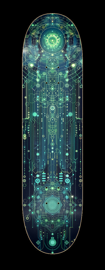 Circuit of Consciousness - Skate Deck