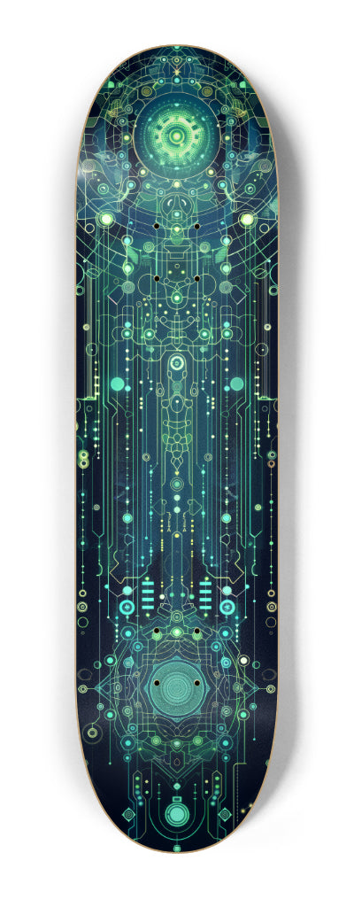 Circuit of Consciousness - Skate Deck
