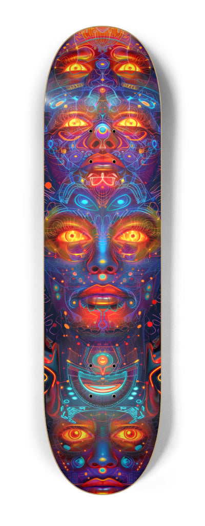 Eyes of the Oracle - Skate Deck
