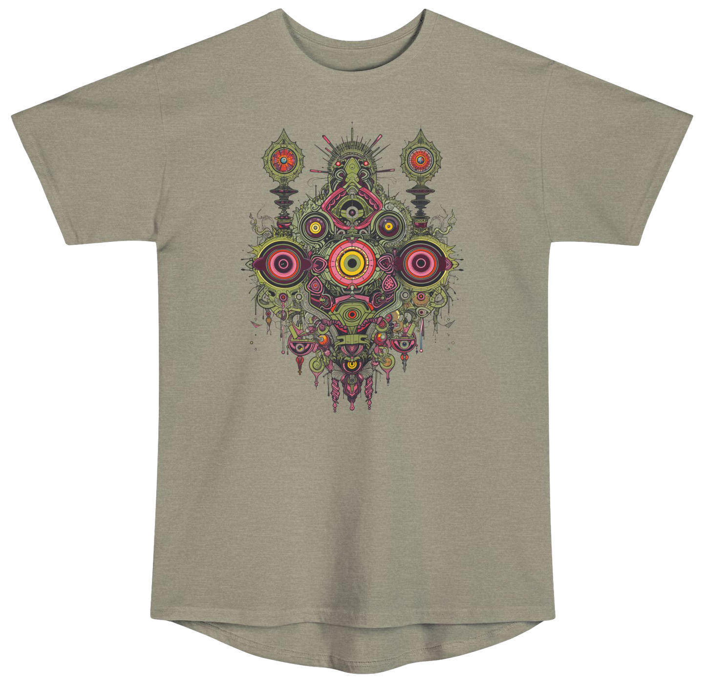 Circuit of the All-Seeing - Long Body Urban Tee (Unisex)