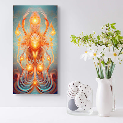 Interdimensional Blossom - canvas print
