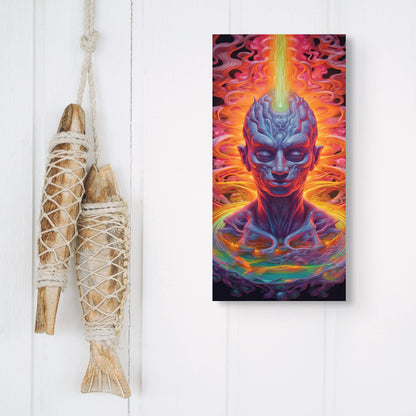 Mystical Fluidic Alchemy - canvas print