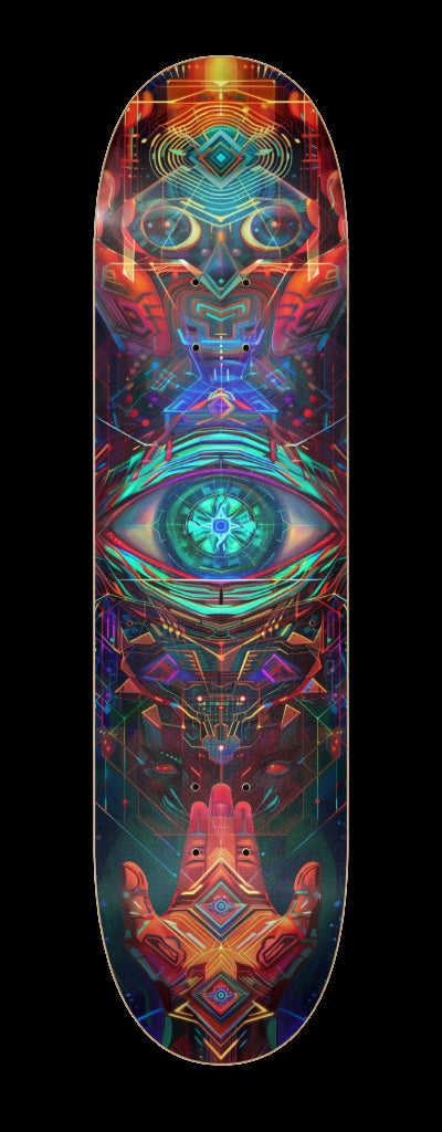 Synaptic Symmetry - Skate Deck