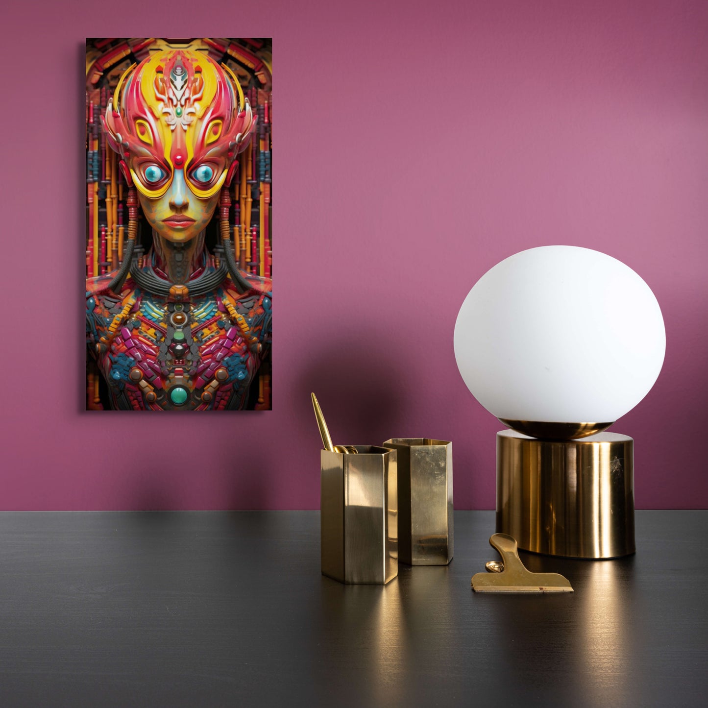 Visionary Sentinel - canvas print