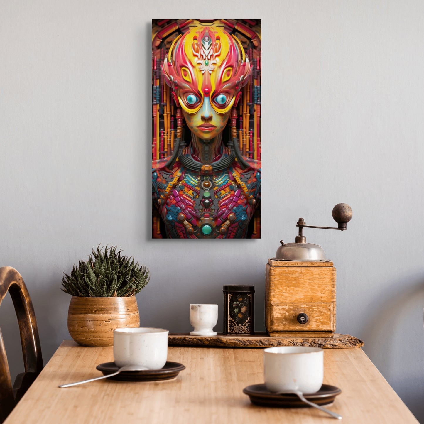 Visionary Sentinel - canvas print