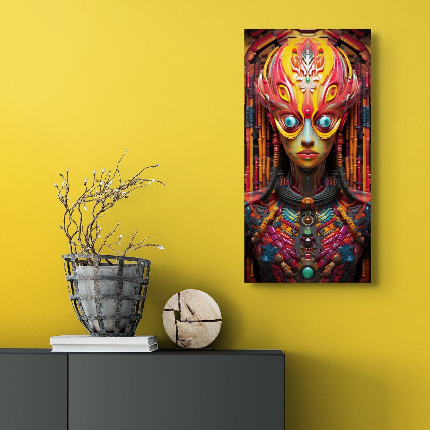 Visionary Sentinel - canvas print